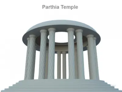 Parthia Temple 3D model