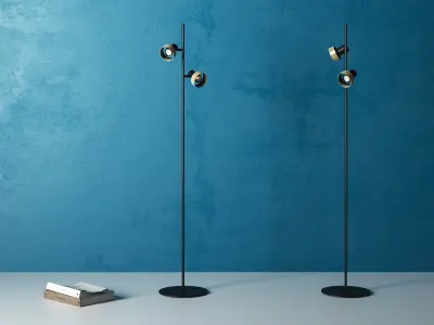 Donut Floor Lamp 3D model