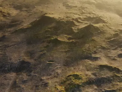 -Mountains Terrain V3- 3D model