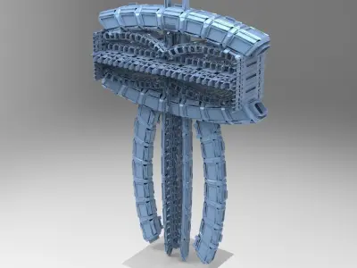 Cyberpunk Elite colony Towers  3D model