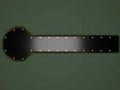 Low Poly Catwalk Low-poly 3D model