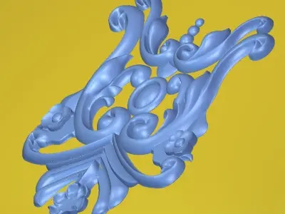 Door decoration 3D model stl 3D print model