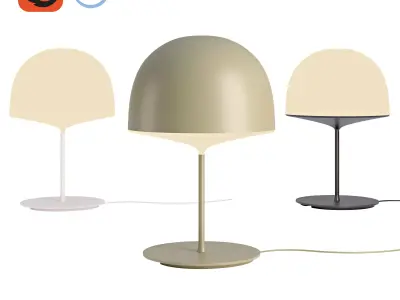 Fontana Arte Cheshire Table Lamp by Gam Fratesi 3D model