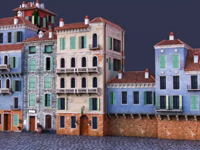 Venice Building Group V1 3D model