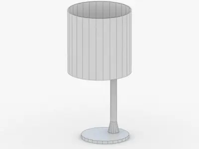 1380 - Table Lamp Low-poly 3D model