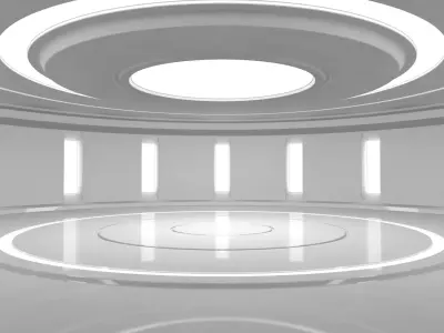 Sci Fi Room 3D model