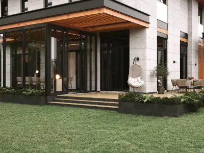 LUXURY VILLA 3D model shop