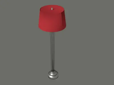 Glass Lamp Free 3D model
