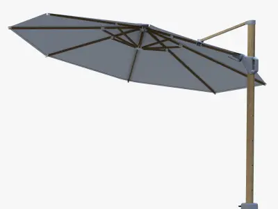 Outdoor umbrella Parasols Challenger T2 3D model