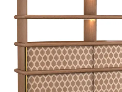 Bookcase 4217-16 3D model