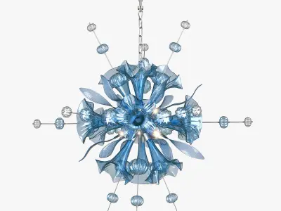 89312x Celesta Lightstar Chandelier 3D model