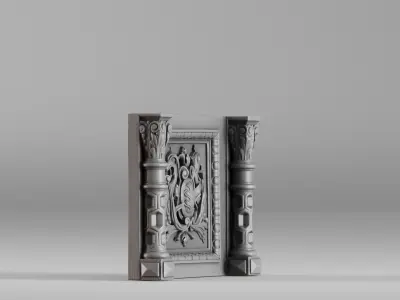 001582 Architectural Element 3D print model