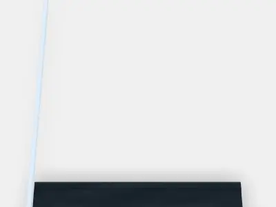 FRIDANS Blackout roller blind 3 Low-poly 3D model