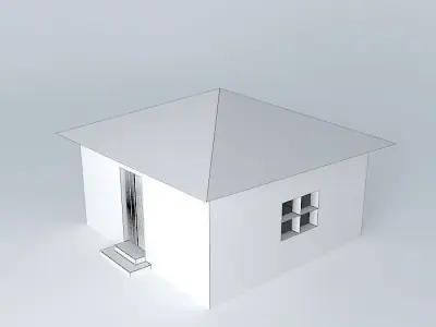African Bungalo Free 3D model