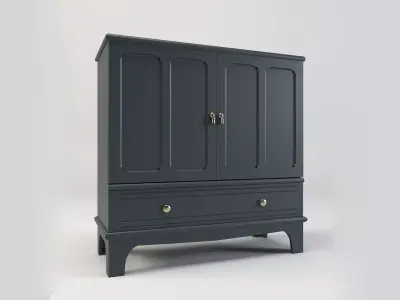 IKEA Cabinet Storage Low-poly 3D model
