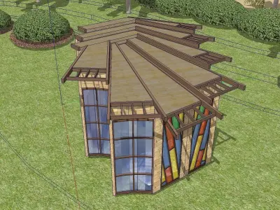 Creative Design-Holiday Cabin-06 3D model