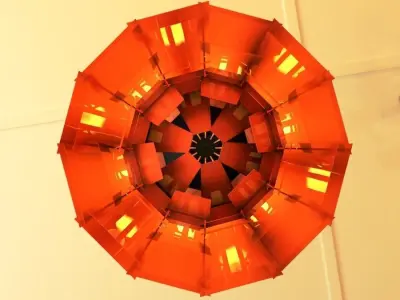 Chandelier light 3D model