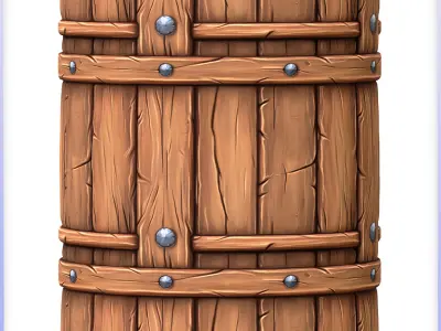 Stylized Wood Seamless Texture Texture 49