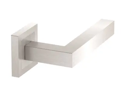 Eurospec Alvar Mitred Stainless Steel Door Handle 3D model