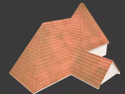 Realistic Roof Collections 21 3D model