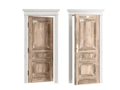 Doors Brothers French door 3 3D model
