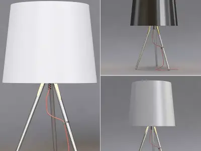 Eva Indirect light table lamp 3D model
