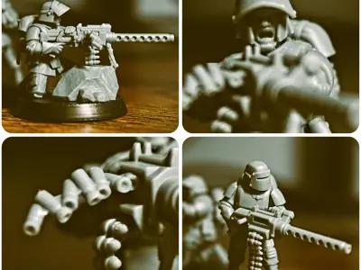 Universal Guard - Heavy Stubber 3D print model