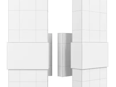 AVAIL BRASS MODERN  Low-poly 3D model