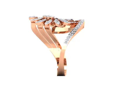  Women Ring Render 3dm STL MTL SLC JCD OBJ FBX Details 3D print model 32