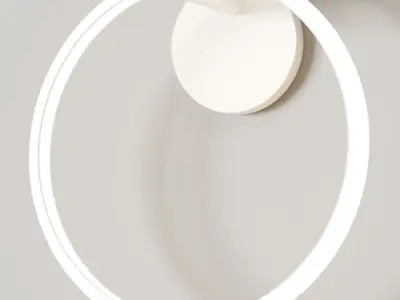 Garofoli Cerchi di Luce Wall Lamp 3D model