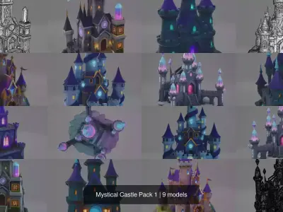 Mystical Castle Pack 1