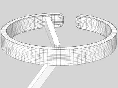 Occhio Gioia Equilibrio Table Lamp 3D Model 3D model