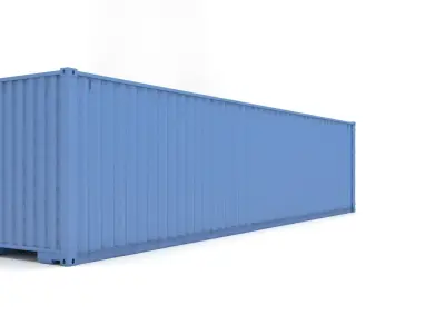 40ft Shipping Container - Detailed 3D model