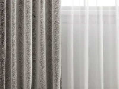 Curtain 369 3D model