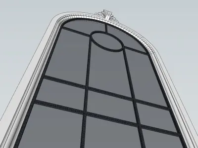 Classical window sketchup 3d model 3D model