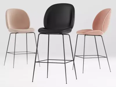 Beetle Barstool 3D model