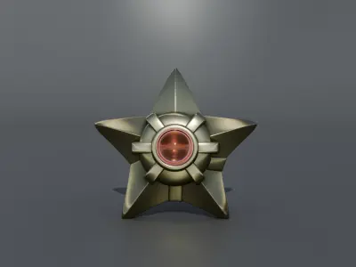 Staryu earrings 3D print model