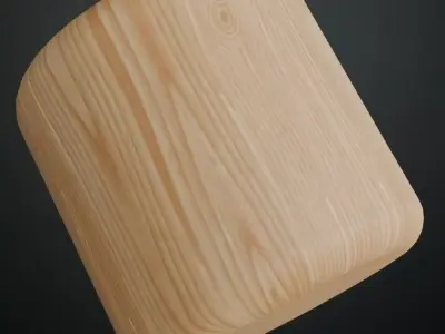 Light Natural Ash Wood PBR Seamless Texture