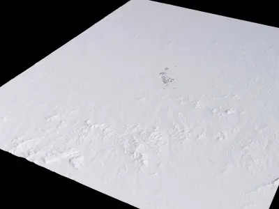 Zhufeng China City Landscape 3D Model 3D model