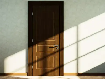 Interior door 3D model