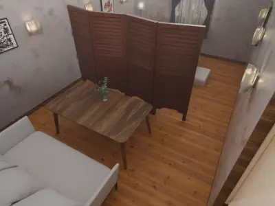 Esthetic Massage Room 3D model