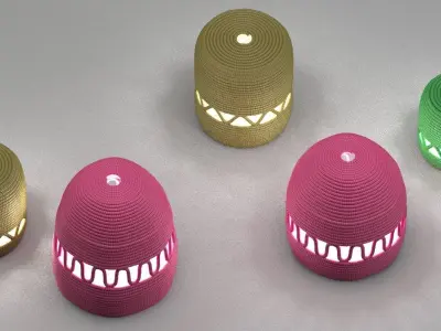 Paulo Lenti Agadir Lamp 3D model