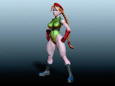 street fighter 3D print model