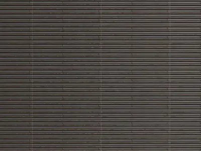 Vertical Ribbed Industrial Metal PBR Seamless Texture