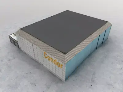 EDDF Storage 6 Low-poly 3D model