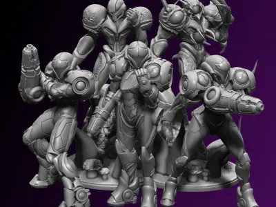 Samoose Bundle 3D print model