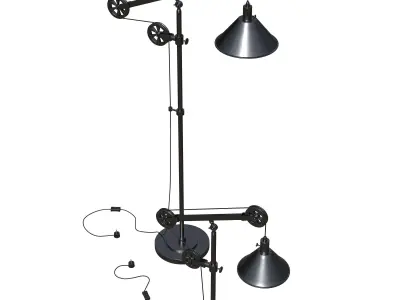 Carlisle floor Lamp 3D model