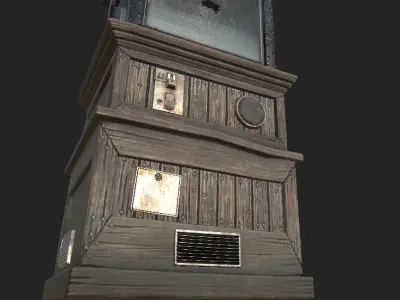 FortuneTeller Low-poly 3D model