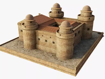 Calahorra Castle 3D model