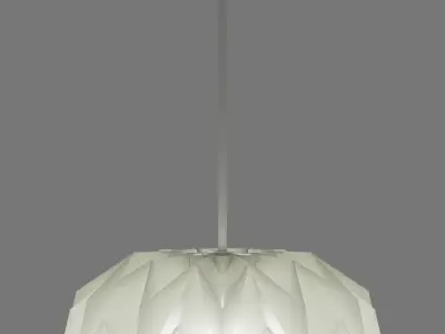 Pendant lamps set 3D Model Pack